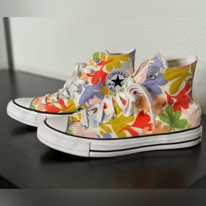 Converse Floral High Tops